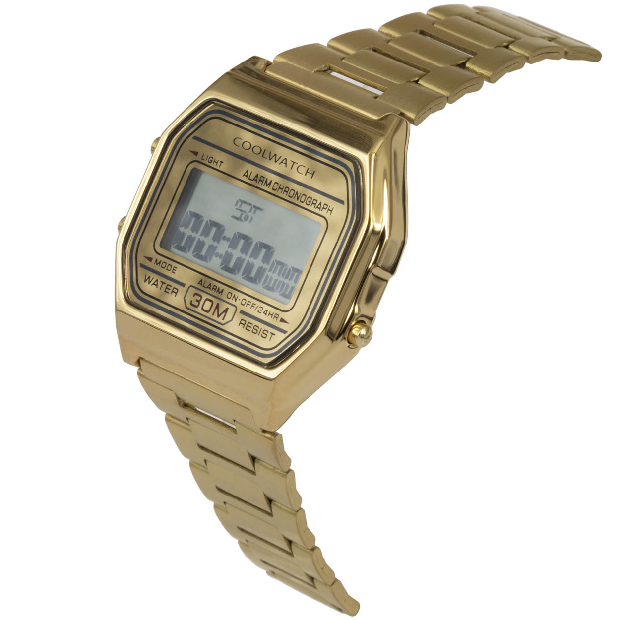 Digitaal horloge online goud