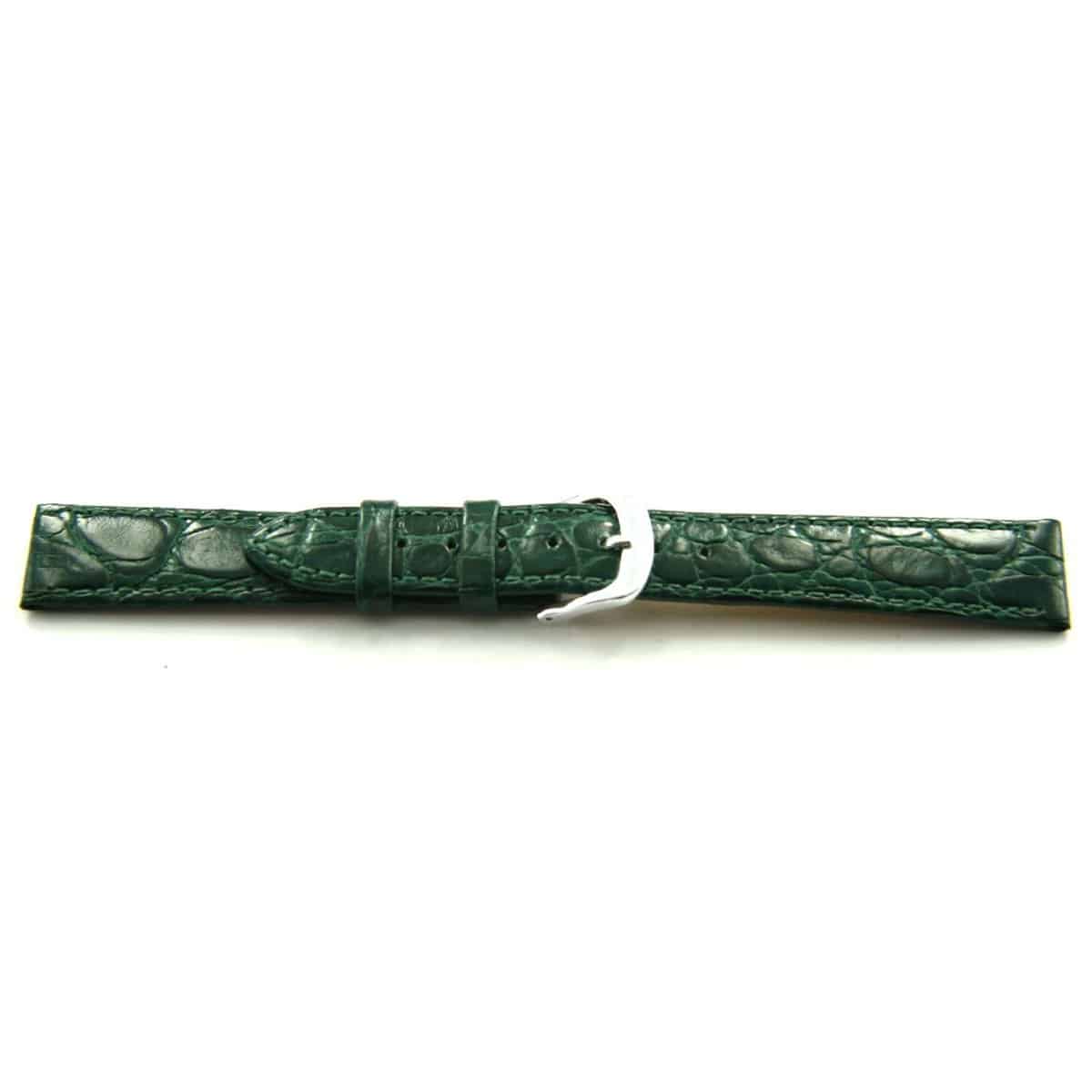 Horlogeband D825 Croco Groen 14mm - Afbeelding 1