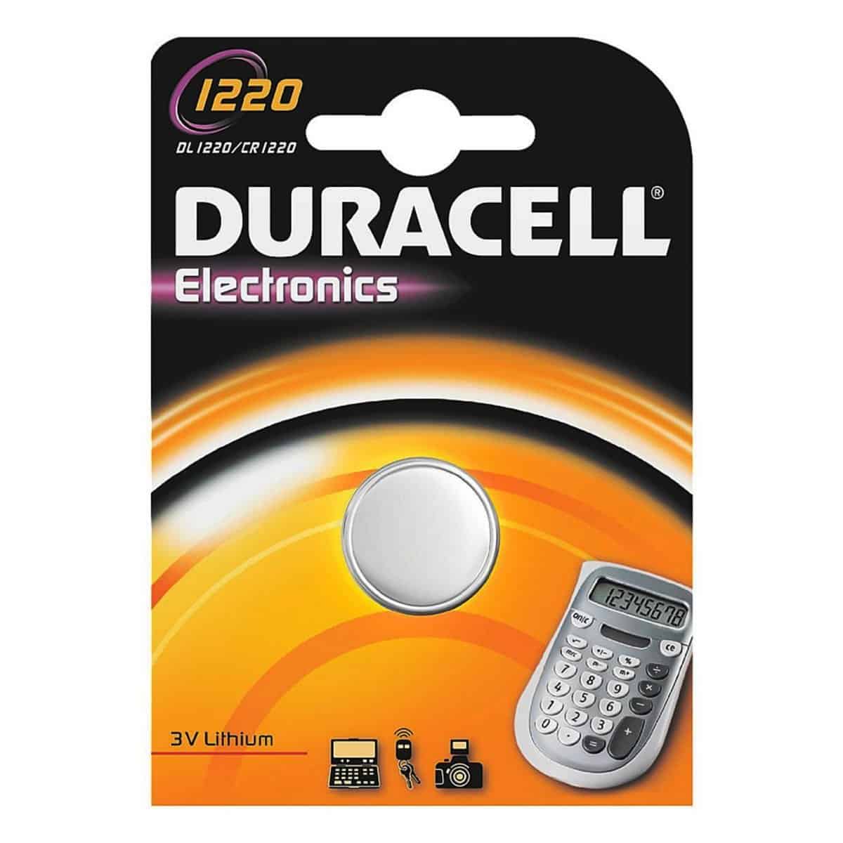 Duracell DL1220 Blister/1 CR1220 - Afbeelding 1