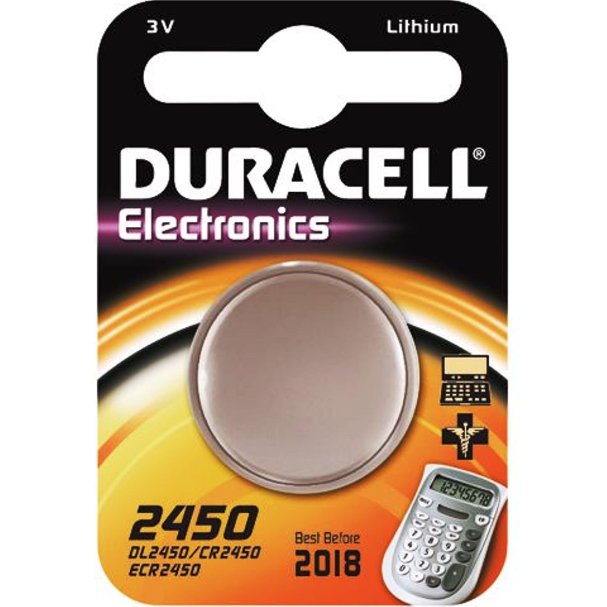 Duracell DL2450 Blister/1 CR2450 - Afbeelding 1