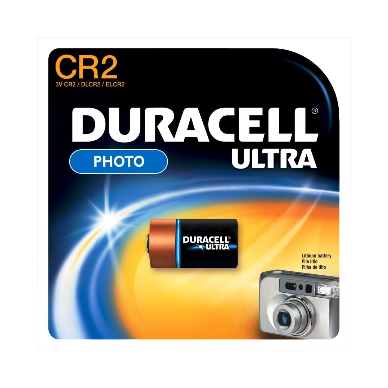 Duracell foto lithium DL CR 2 ULTRA 3V - Afbeelding 1