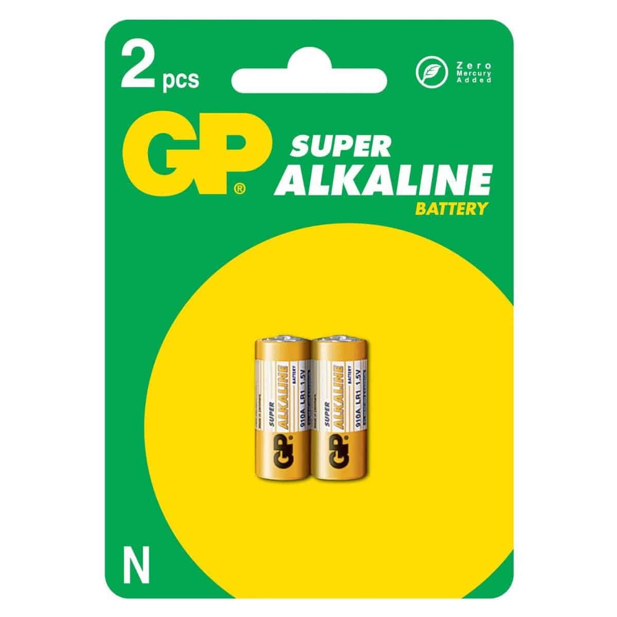 GP Super Alkaline N Lady, blister 2  LR01 - Afbeelding 1