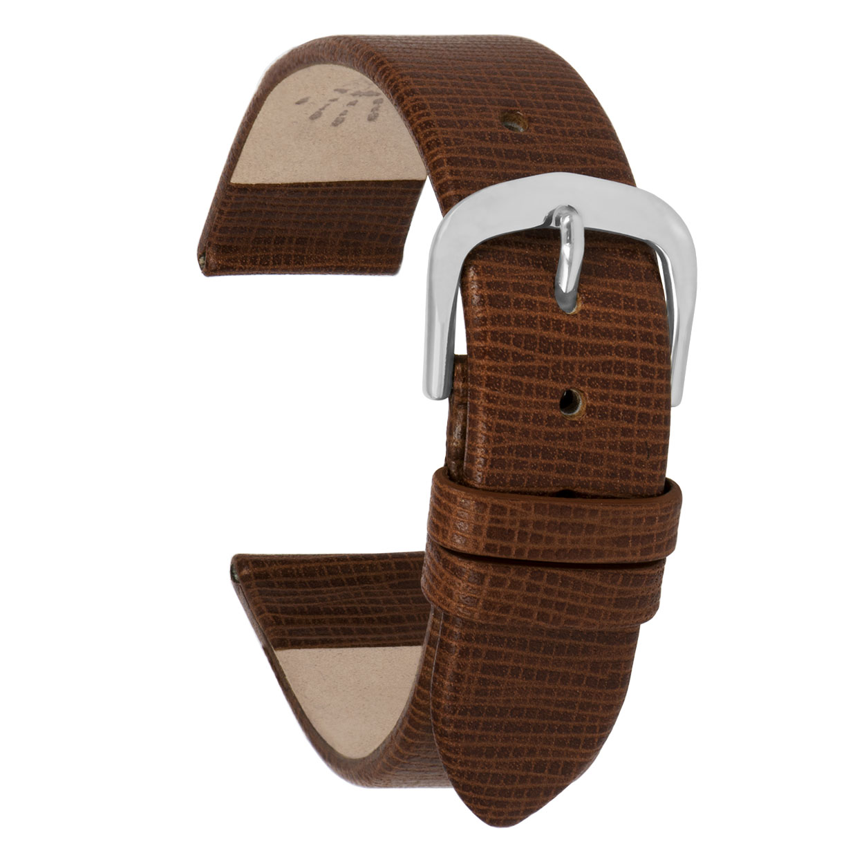 Horlogeband G455 Italian Bruin Leder 20x18 - Afbeelding 2