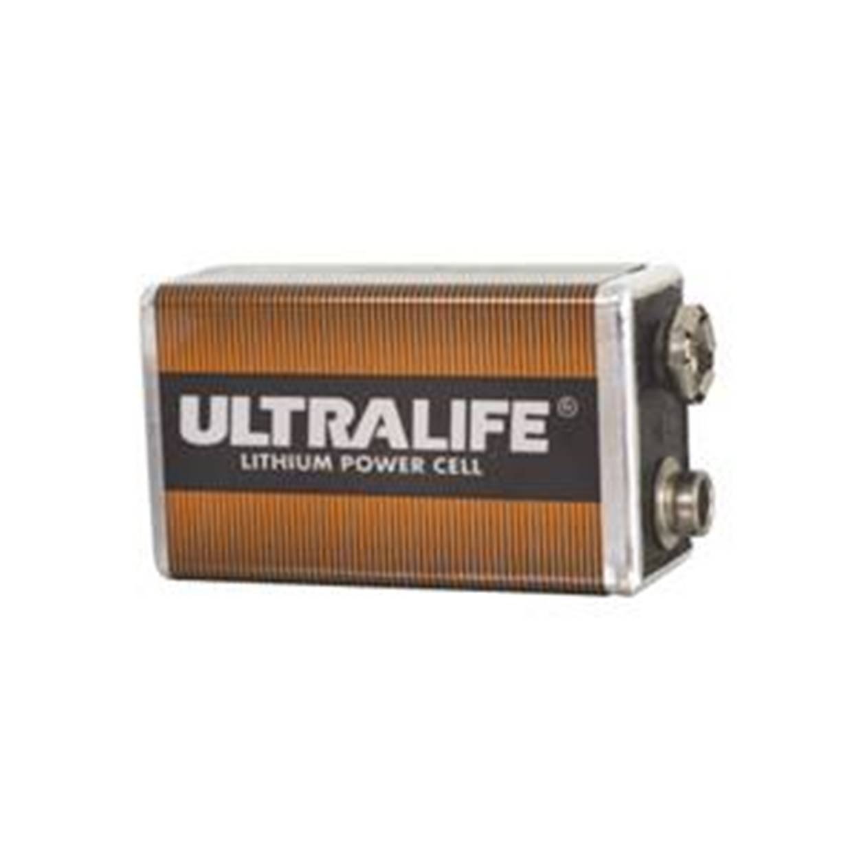 Lithium batterij 9 Volt ultralife - Afbeelding 1