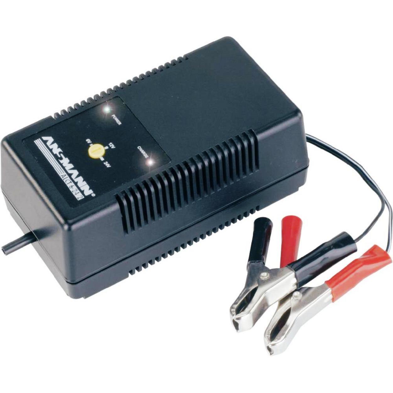 Loodacculader output 6 en 12V MW-126CB18  1800mA - Afbeelding 1