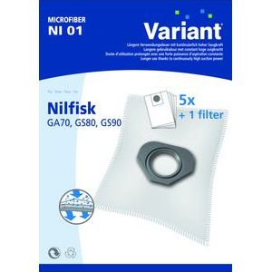 M.NI01 BAGS NILFISK GA70, GS80, GS90 (5) 1XF - Afbeelding 1
