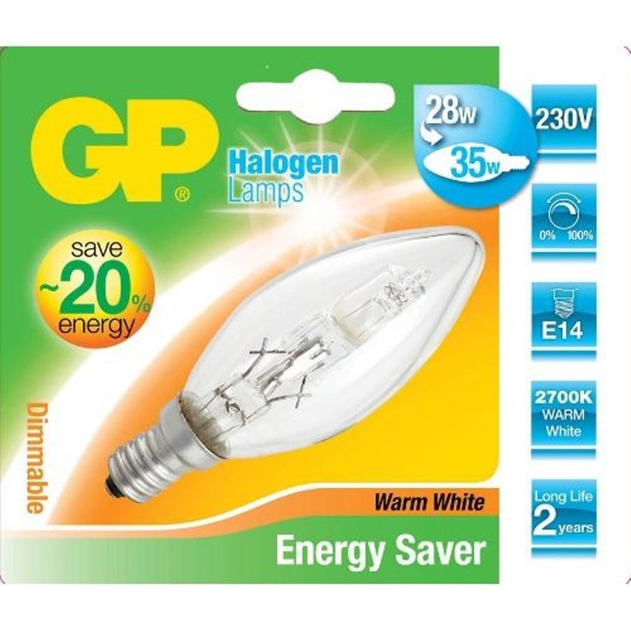 GP  Candle ES E14 30W - Afbeelding 1