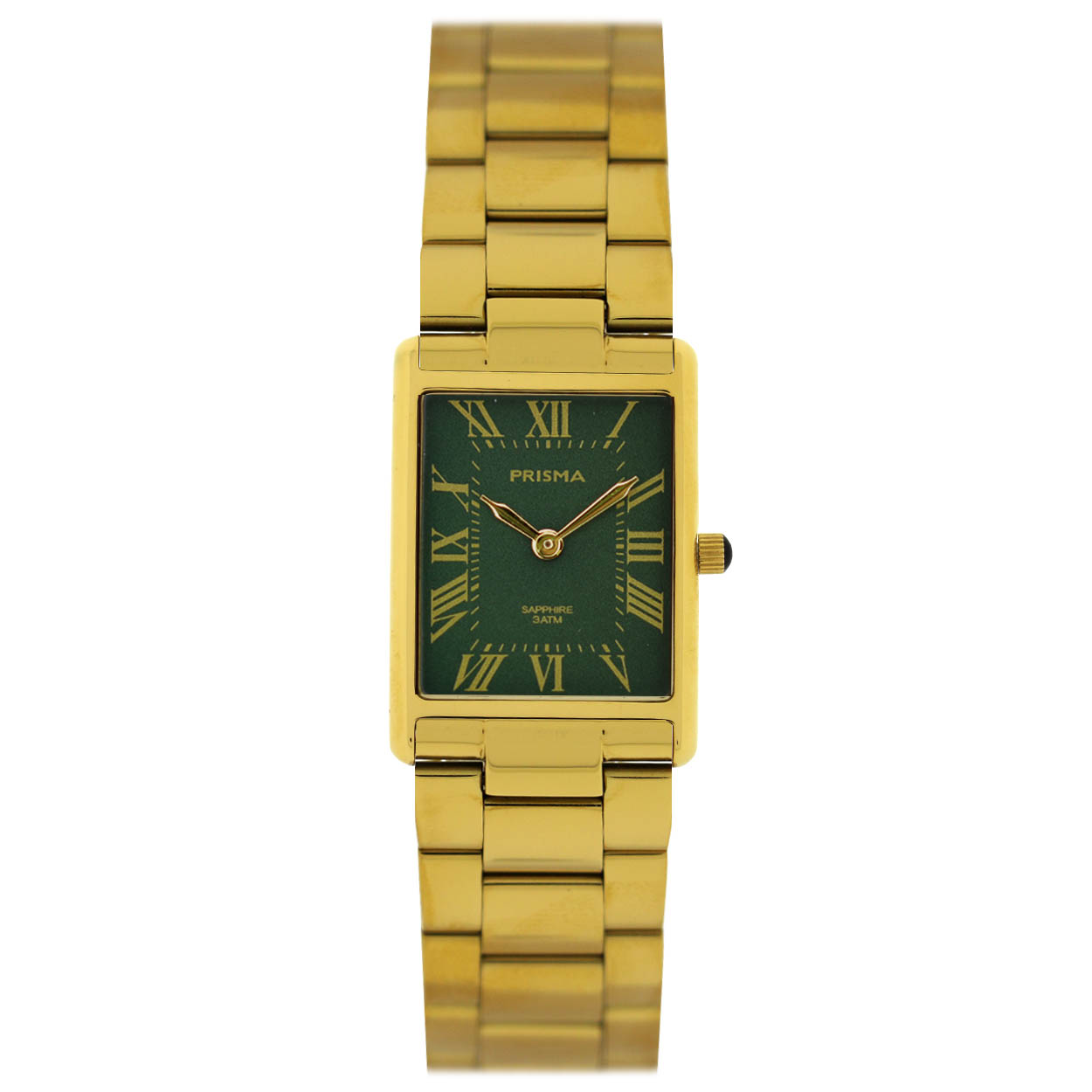 Prisma dames P.2357 Baroness Gold groen en solid Bracelet