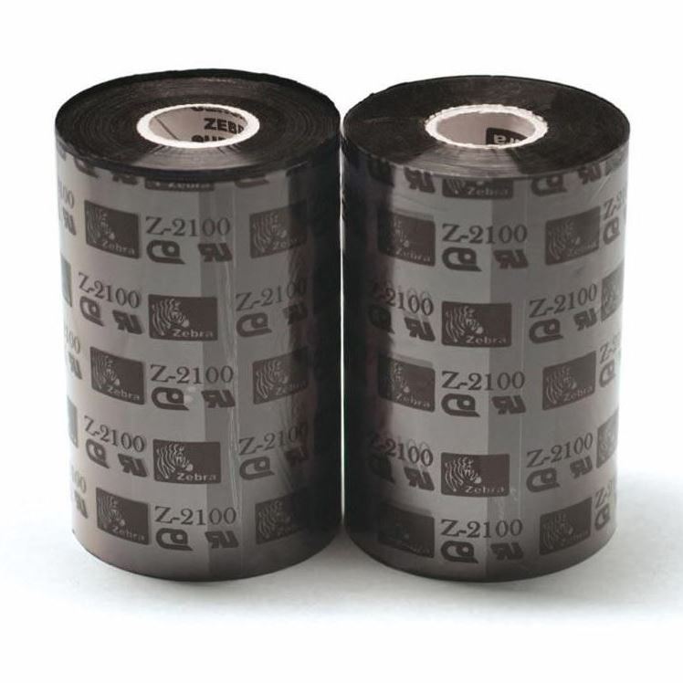 Thermaltransfer-ribbon, AXR7+ black, 110 mm x 74 m - Afbeelding 1