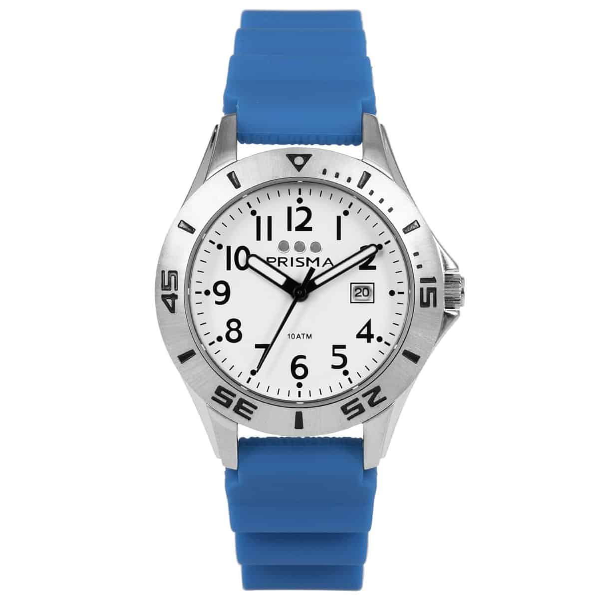 Prisma Horloge CW.110 Kids Scuba Diver Blauw Edelstaal 10 AT - Afbeelding 1
