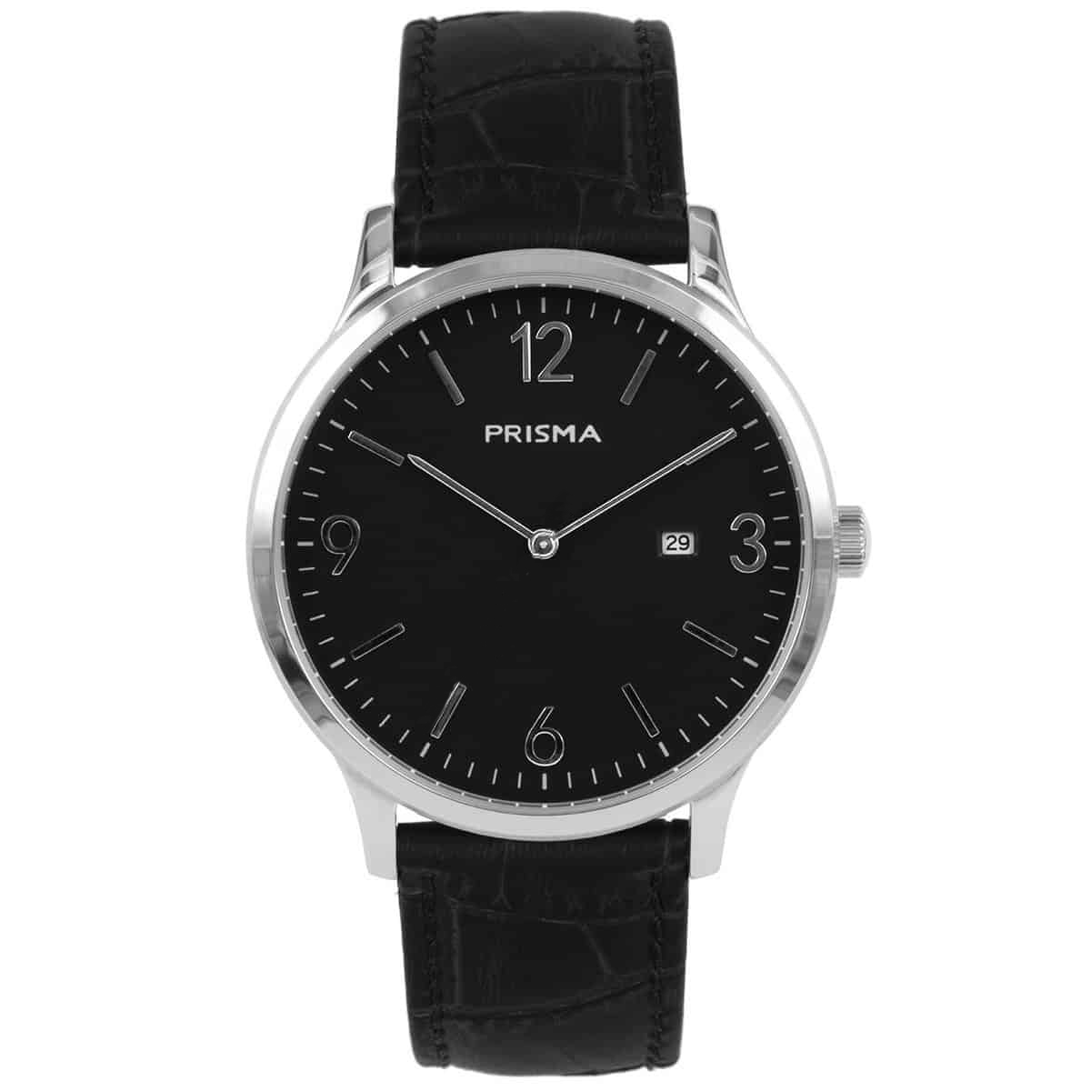 Prisma Horloge P.1630 heren edelstaal - Afbeelding 1