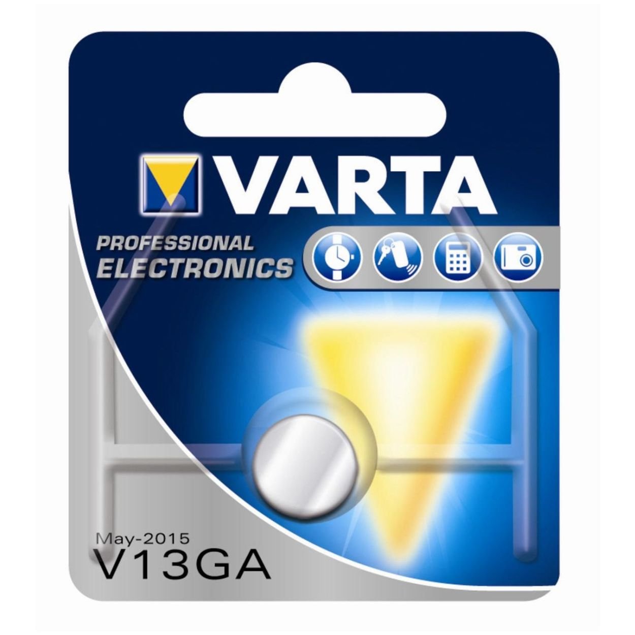 Varta LR44 1.5V VG13GA alkaline 76A - Afbeelding 1